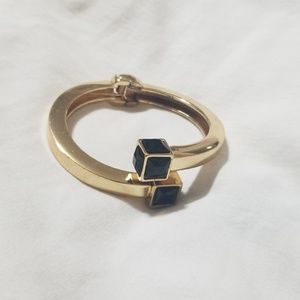 Gold and Black Bracelet